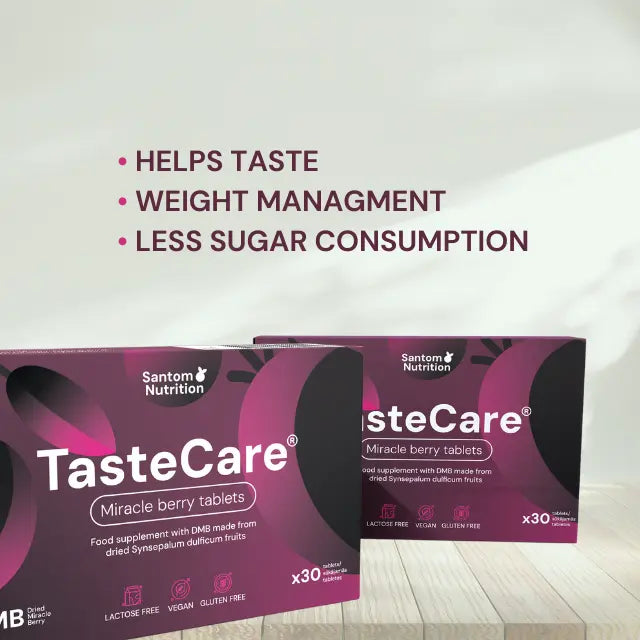 TasteCare® Miracle Berry Tabletten - 240 Stk | Saures wird süß mit Miraculin | Zuckerfrei | Hergestellt in der EU