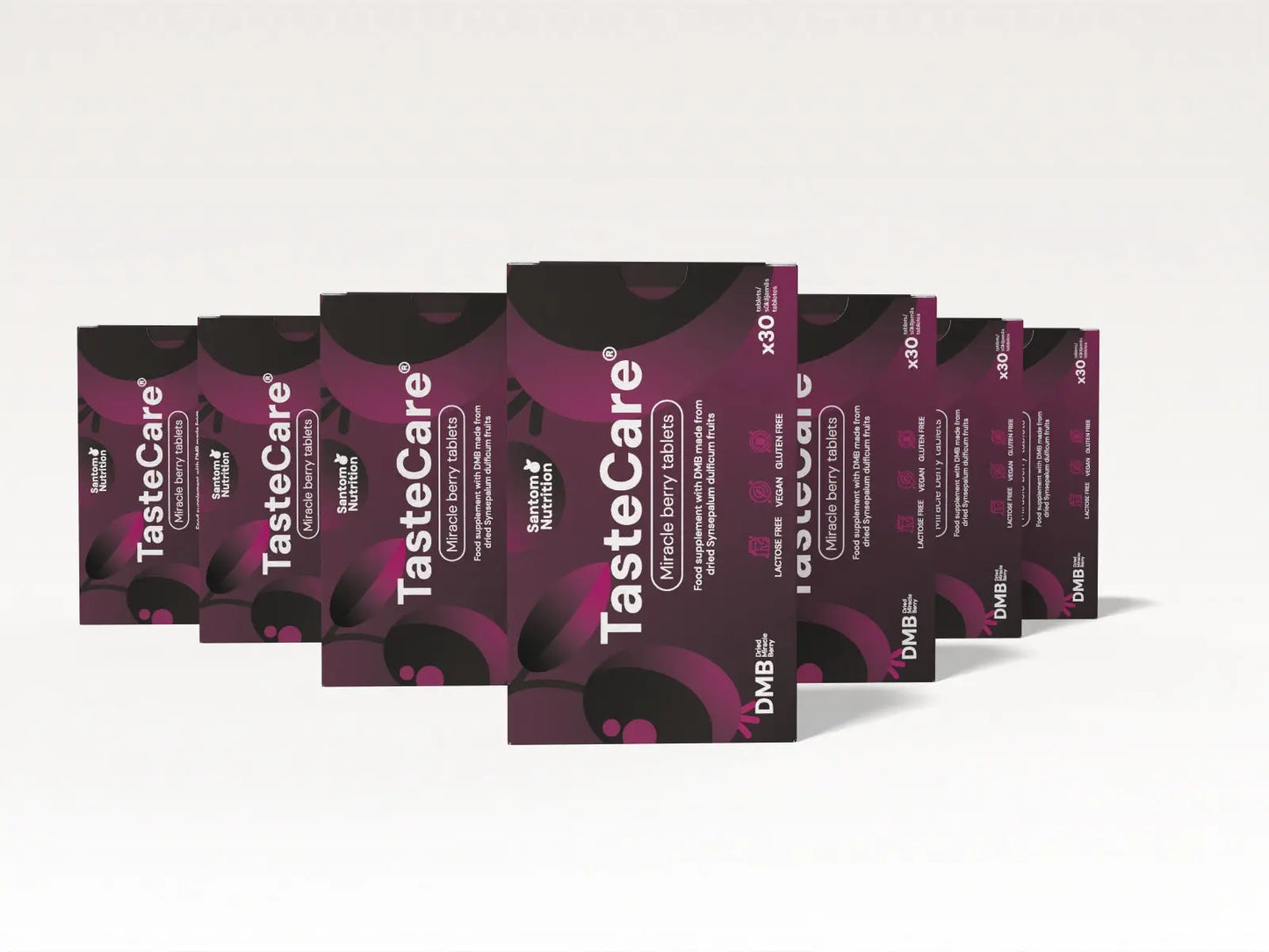 TasteCare® Miracle Berry Tabletten - 240 Stk | Saures wird süß mit Miraculin | Zuckerfrei | Hergestellt in der EU