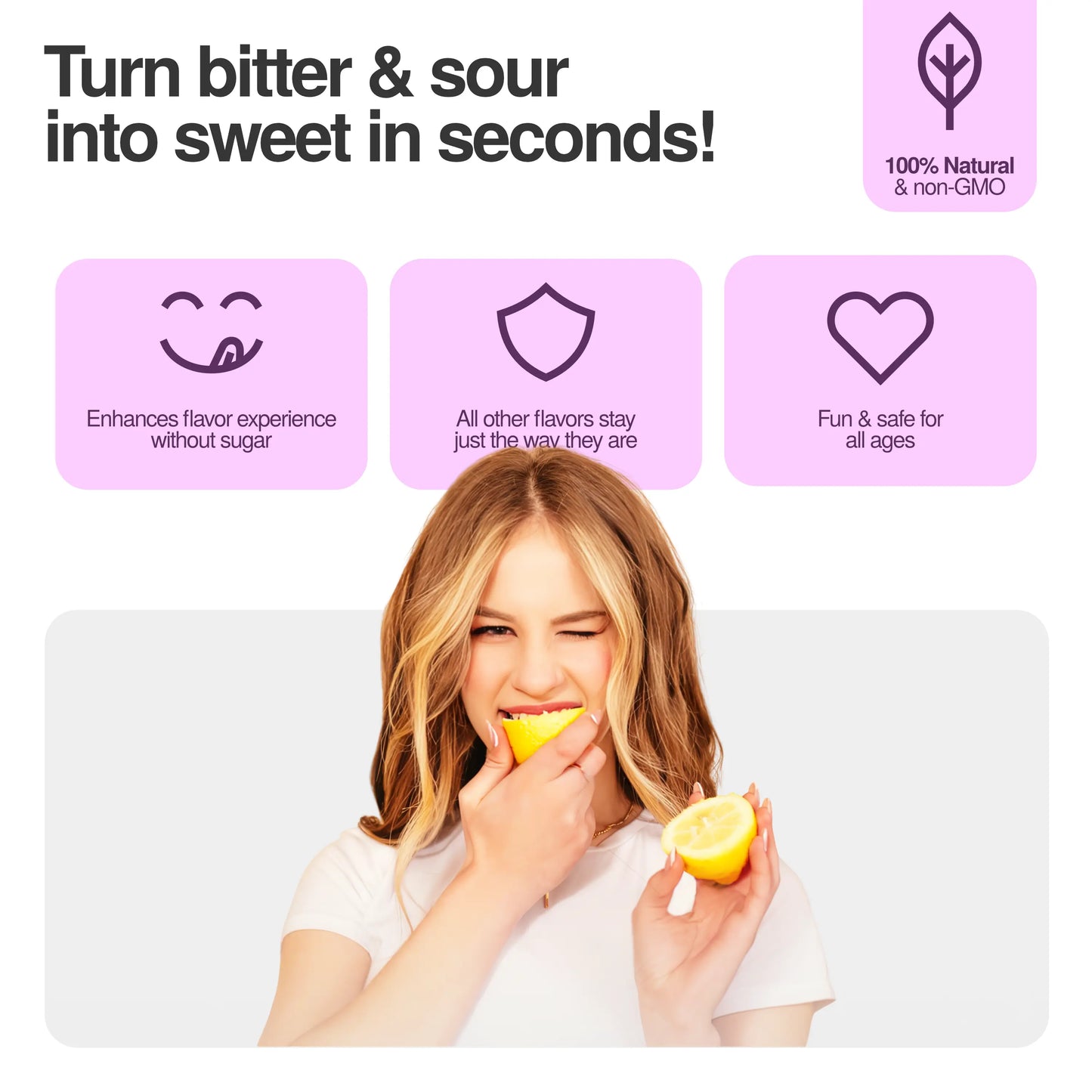 TasteCare® Miracle Berry Tablets 1-Pack / 30 Tablets